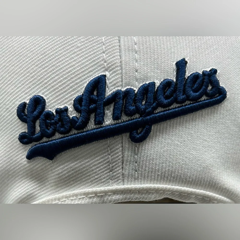 NEW Flawed  Los Angeles Dodgers 2 Tone 2020 Championship SnapBack Hat Flat Brim - Picture 9 of 10